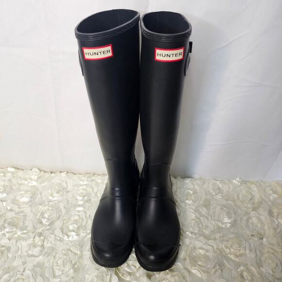 Hunter Shoes - Hunter Original Tall Women's Rain Boots Black W9
